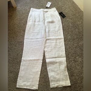 NWT NA-KD Linen Cropped Pants